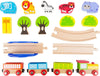 Wooden Toy Train - My Zoo