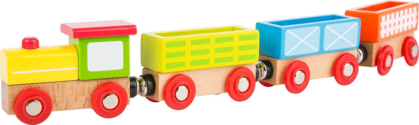 Wooden Toy Train - My Zoo