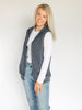 Northwoods Quilted Hoodie Vest