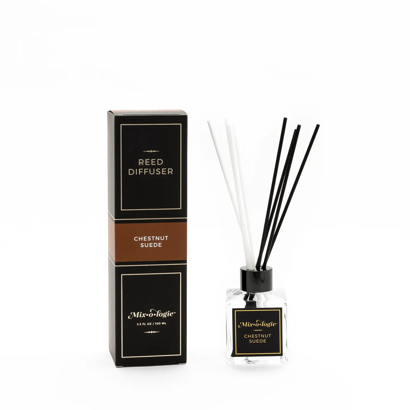 Mixologie Chesnut Suede Reed Diffuser