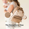 Play Diaper Bag Backpack Latte