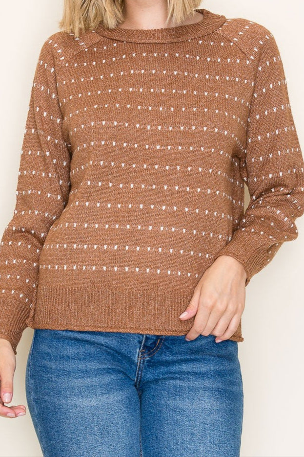 Chai Latte Camel Sweater