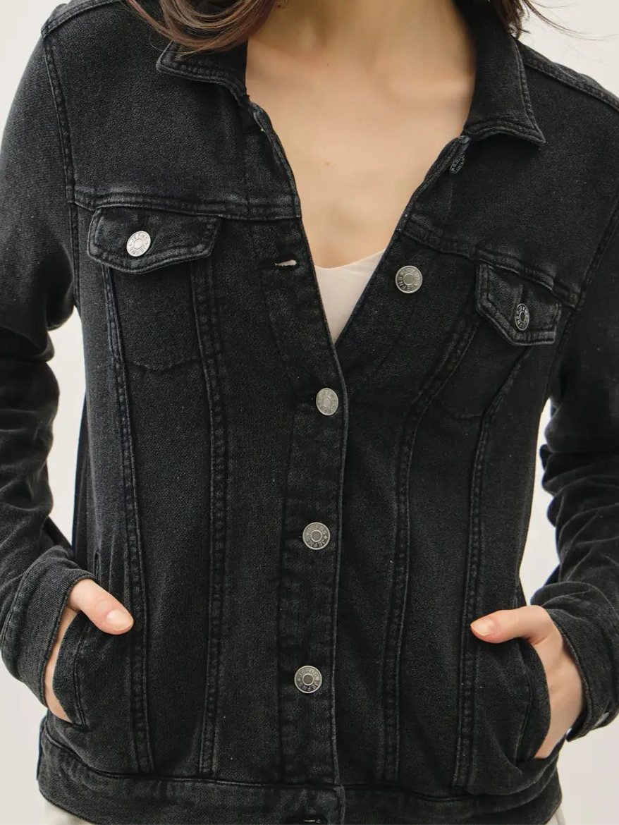 Harbor Shacket - Black