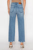 Tummy Control High Rise Straight Leg Jeans - Med Wash