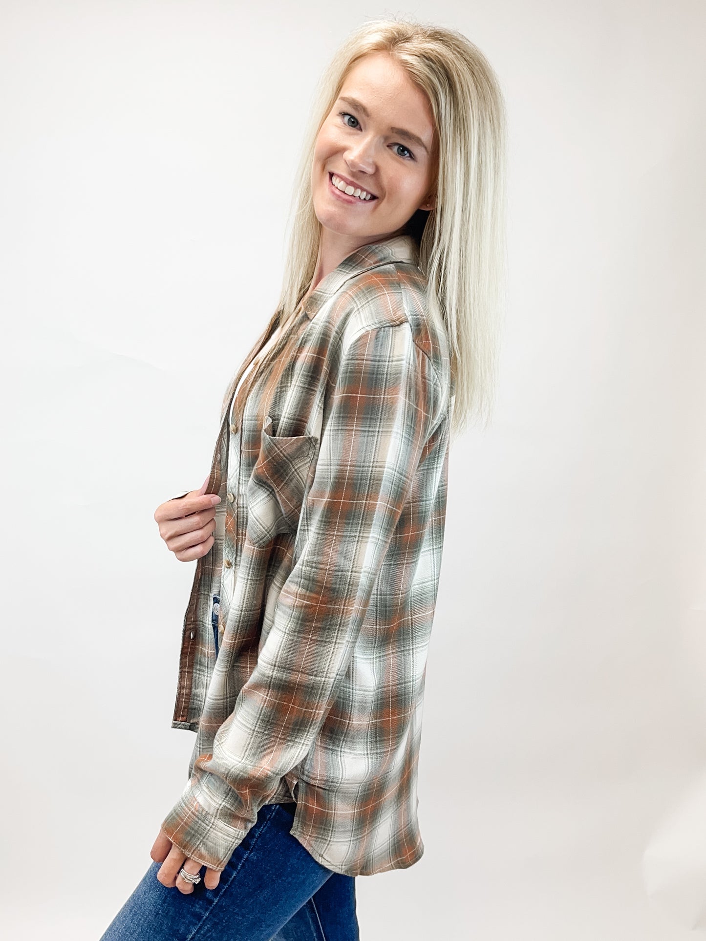 Robertson Plaid Longsleeve Button Up Shirt
