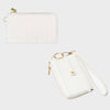 Woven Slim Cardholder Wallet With Wristlet