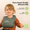 Silicone Bib Set - Neutral