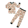 Holiday Vintage Christmas Bamboo Kids Pajamas Toddler Set