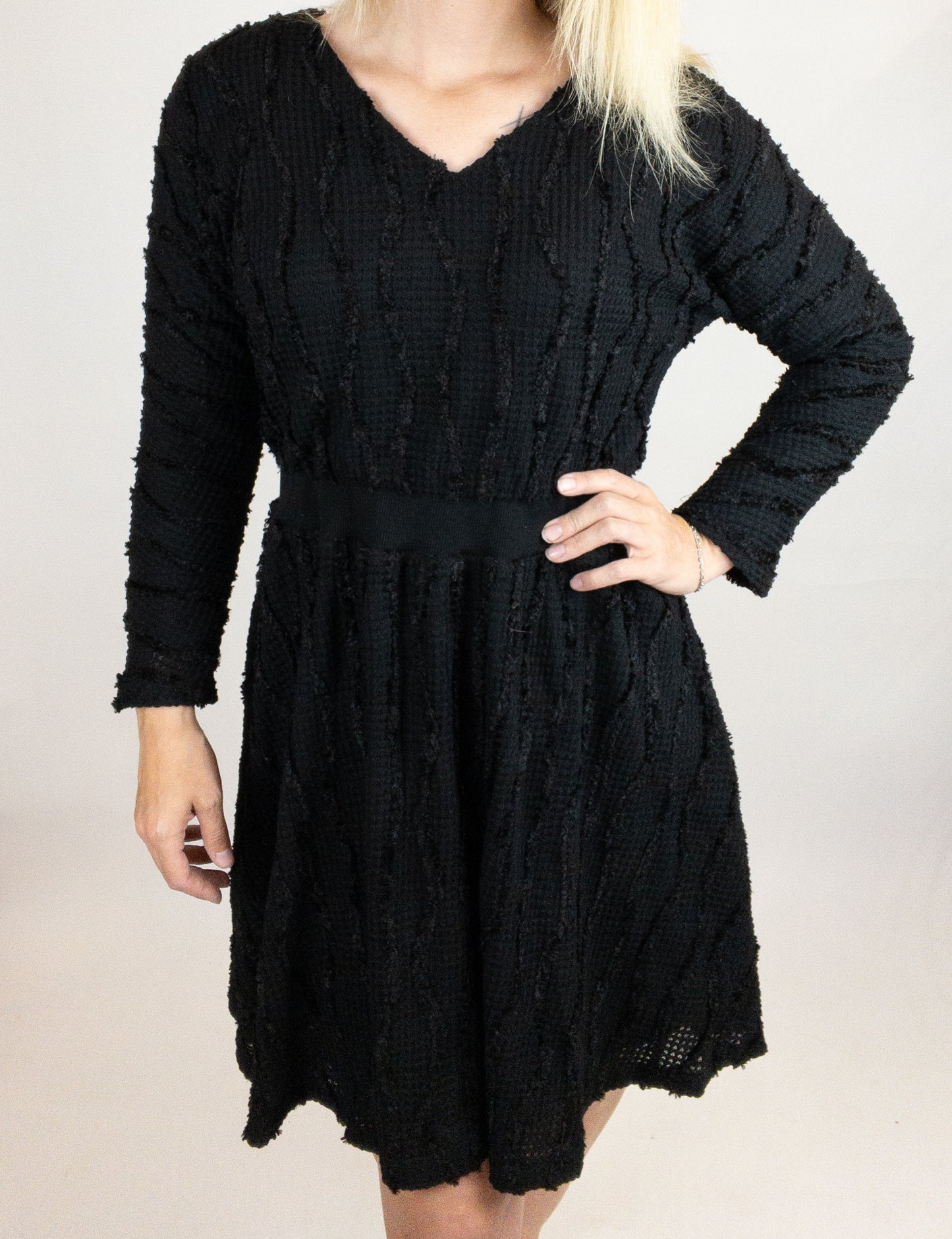 Mikarose Black Winter Dress