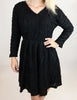 Mikarose Black Winter Dress