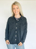 Classic Black Washed Shacket