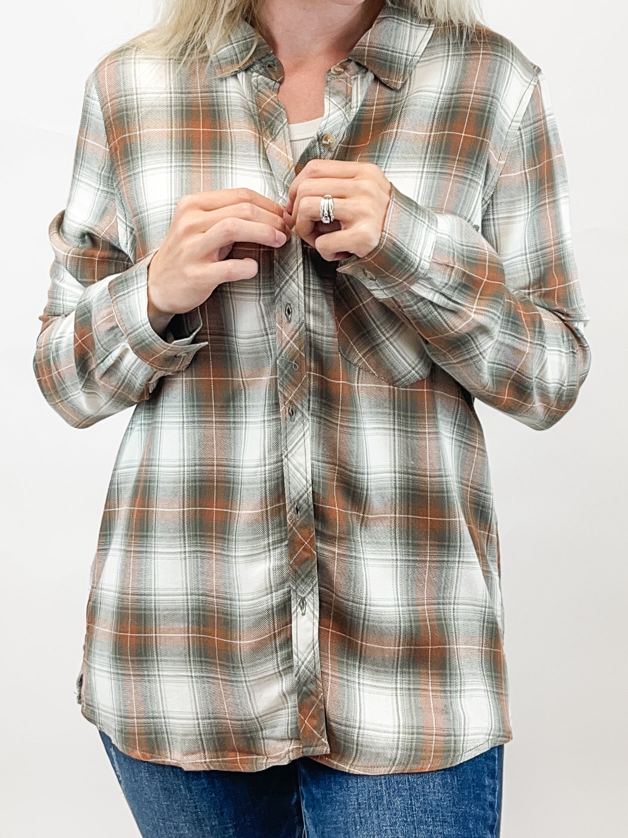 Robertson Plaid Longsleeve Button Up Shirt