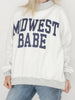Midwest Babe Mockneck Reversible Sweatshirt