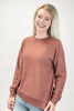 Slightly Oversized Drop Shoulder Sweater Top