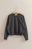 Comfy Crew Sweatshirt - Ash Black