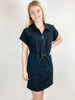 4-Way Stretch Polo Dress With Drawcord