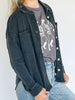 Classic Black Washed Shacket