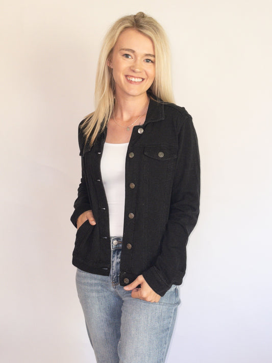 Harbor Shacket - Black