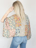 Boho Patchwork Kaftan Kimono Cardigan