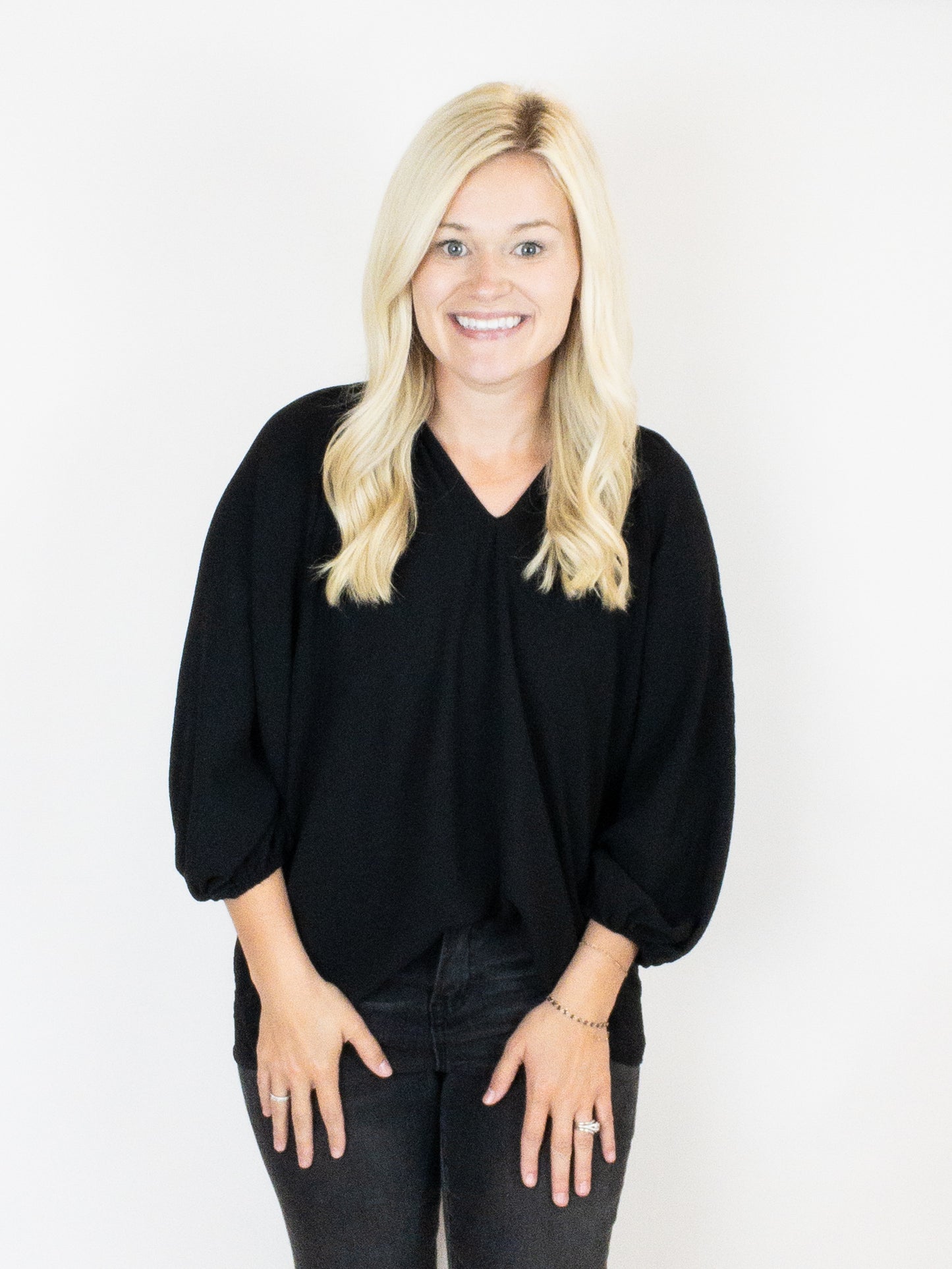 Work It Blouse - Black