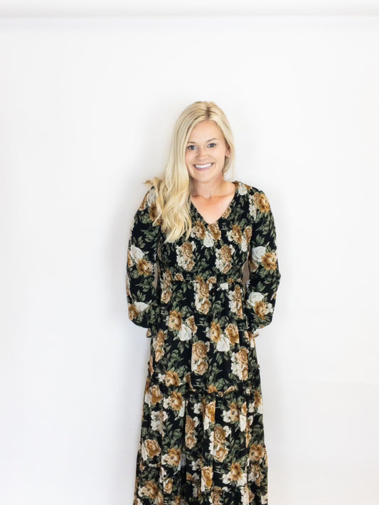 September Fall Frenzy Maxi Dress