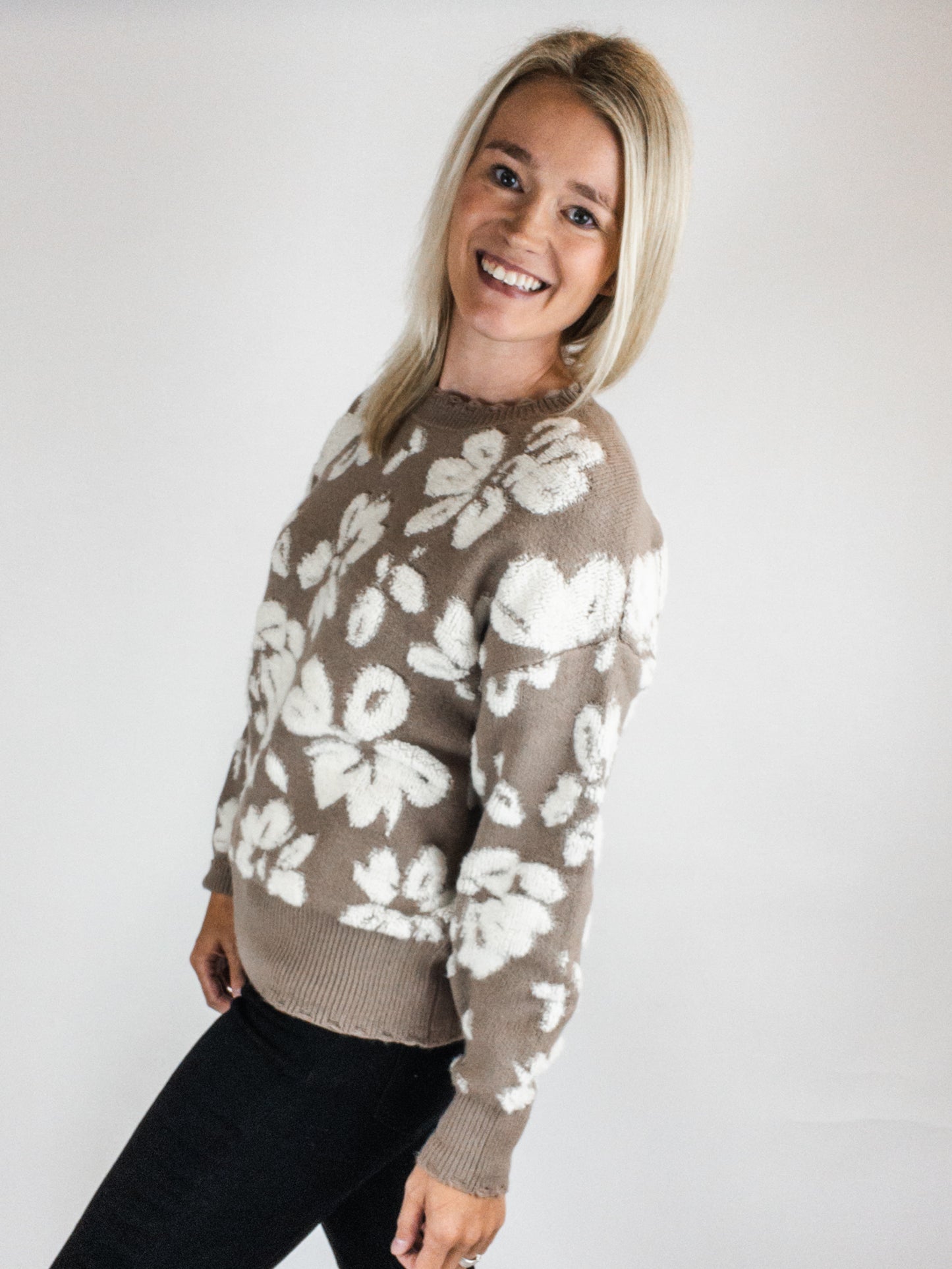 Marnee Floral Sweater