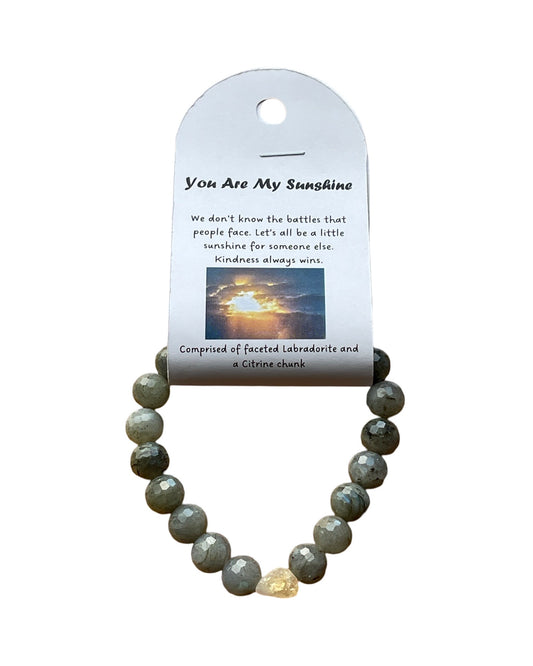 You Are My Sunshine Bracelet