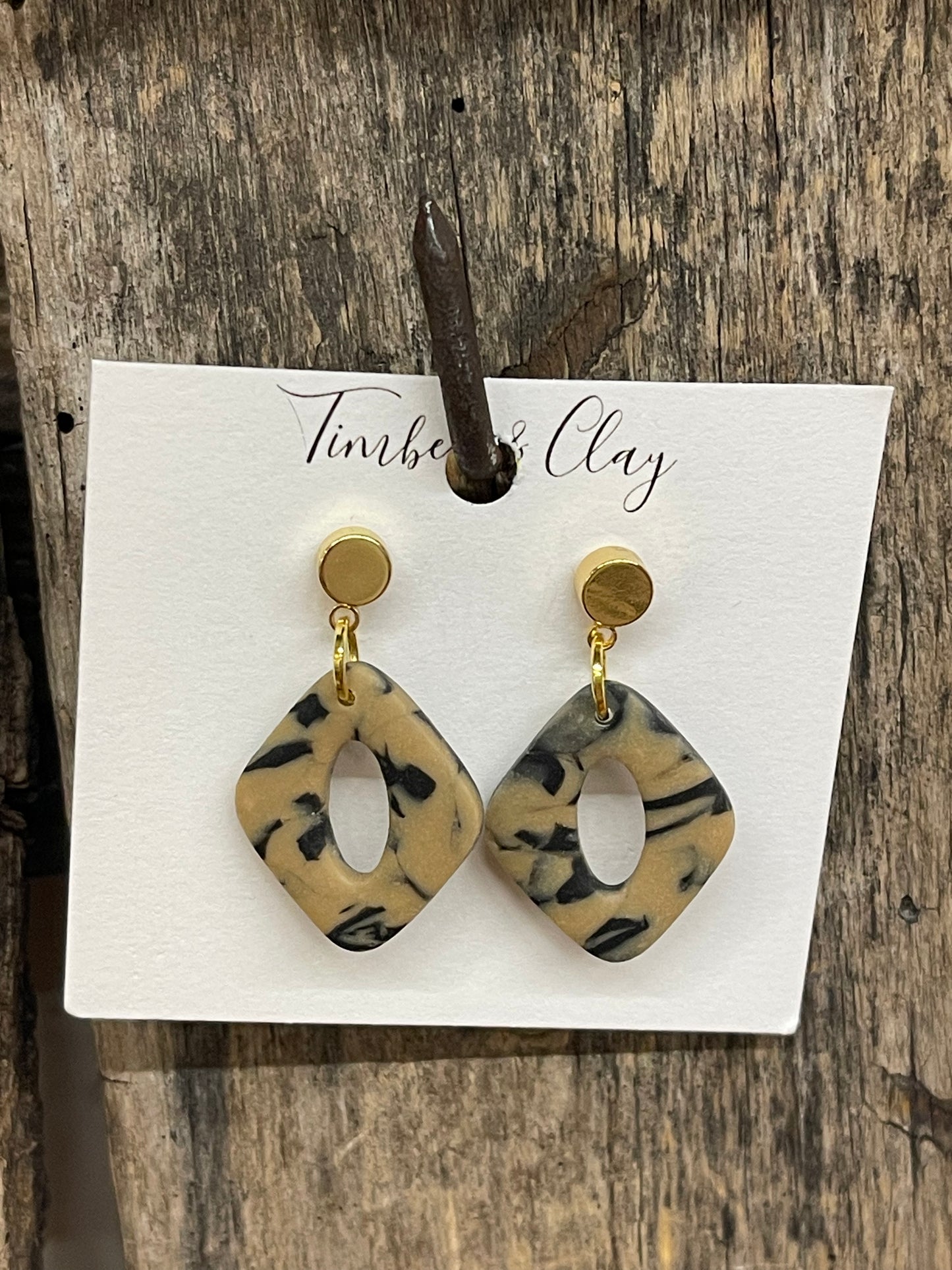 T & C Leo Earrings