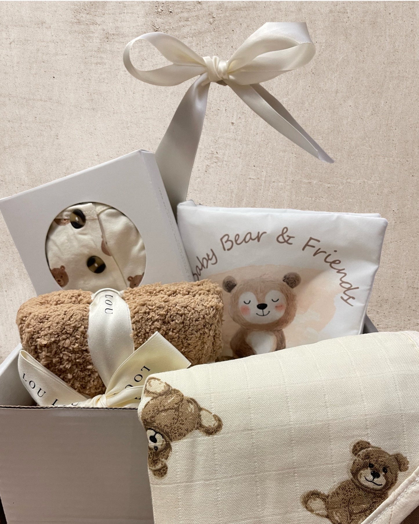 Beary Cozy Newborn Gift Set