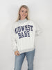 Midwest Babe Mockneck Reversible Sweatshirt