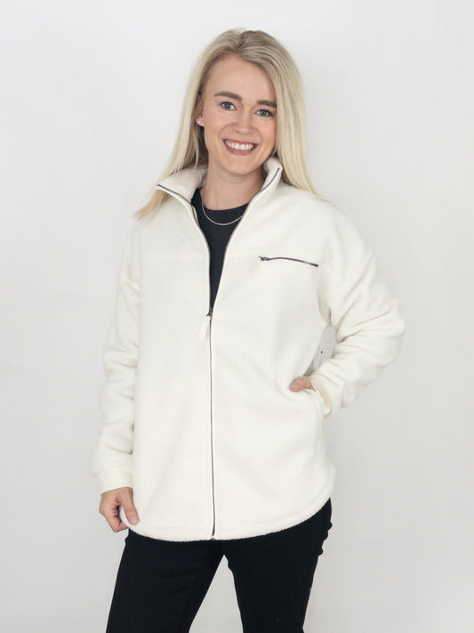 Ivory Skye Fleece Jacket