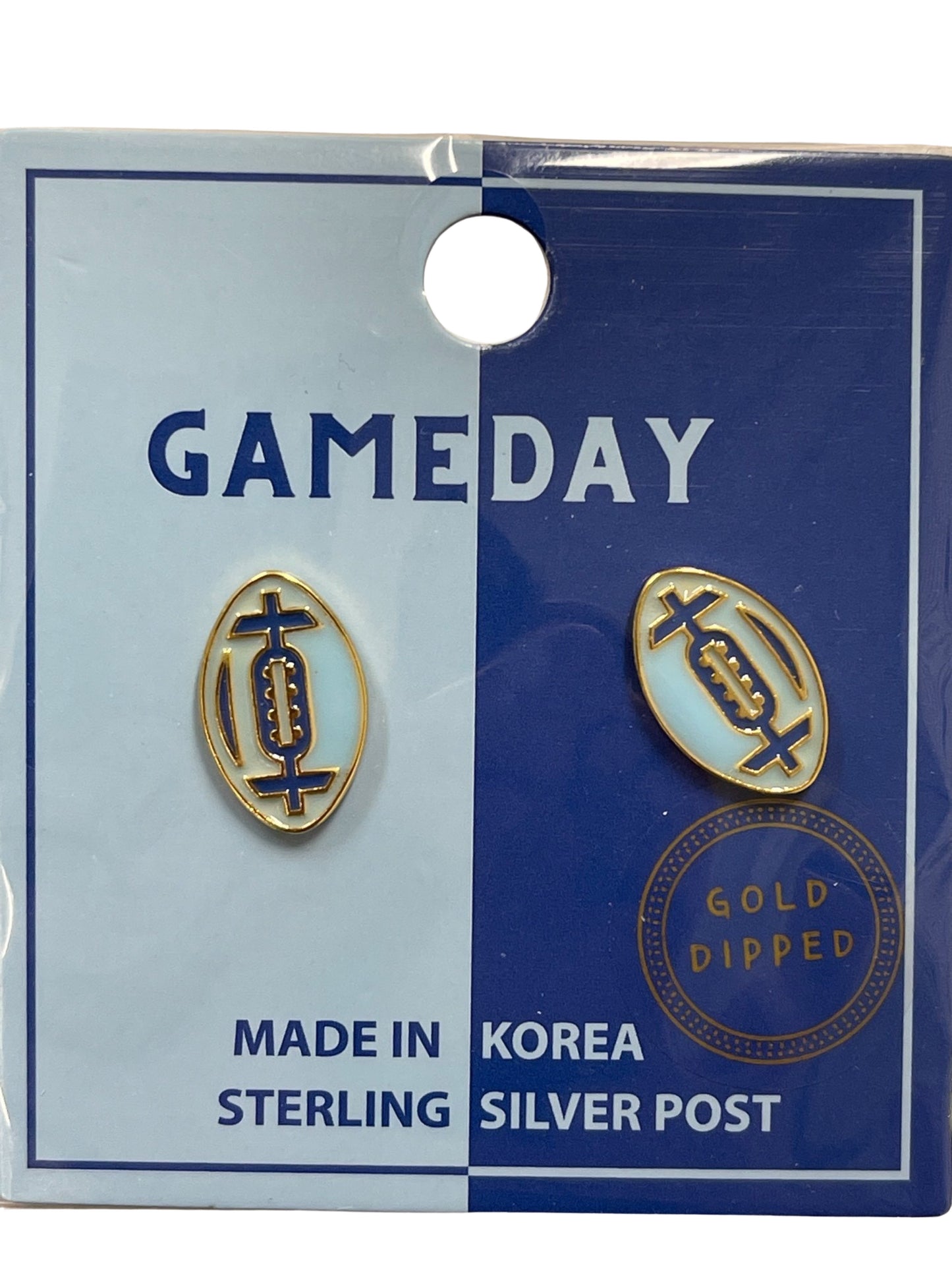 Gameday Football Earrings