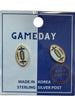 Gameday Football Earrings