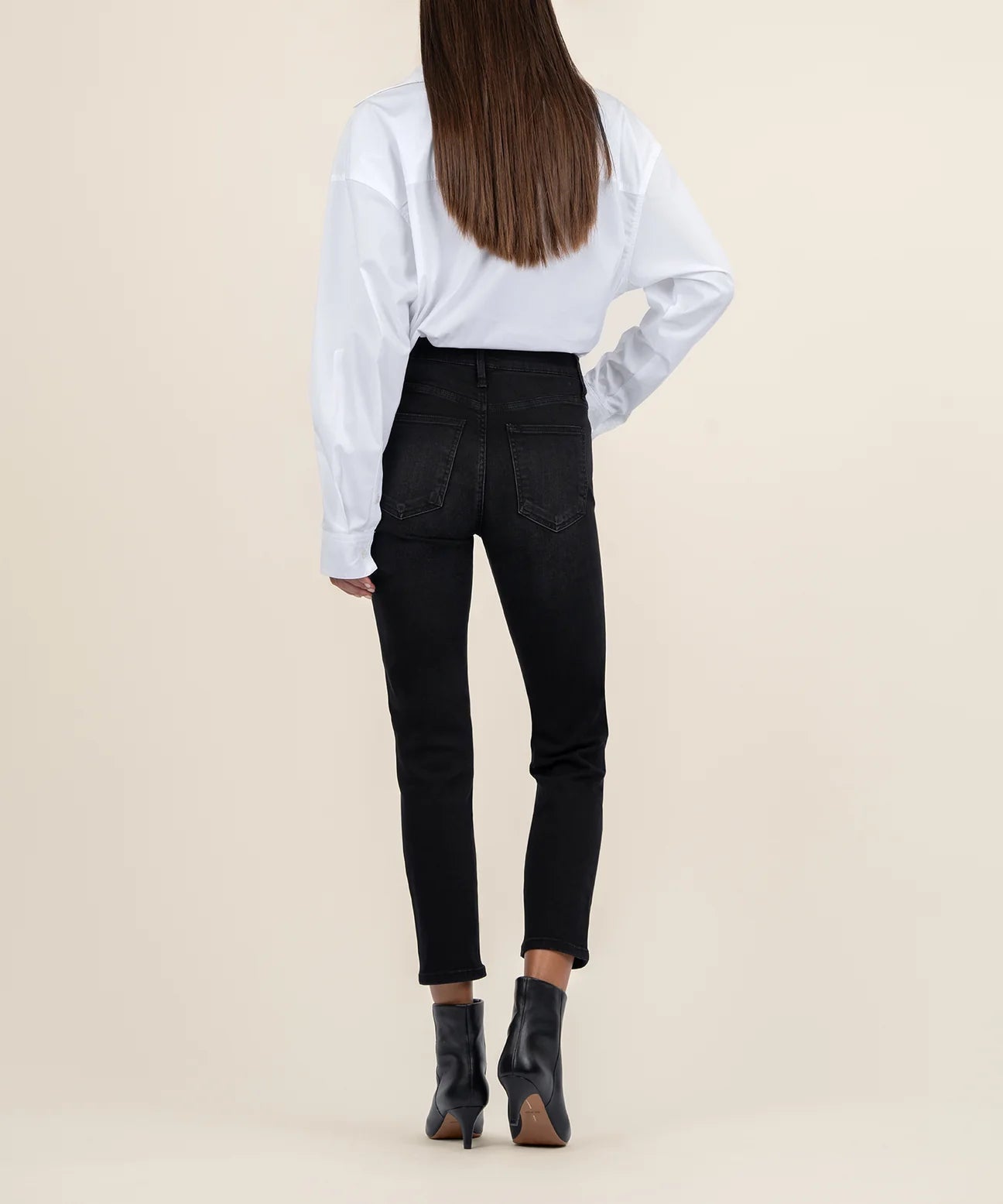 KUT From The Kloth Black Rachel High Rise Jean