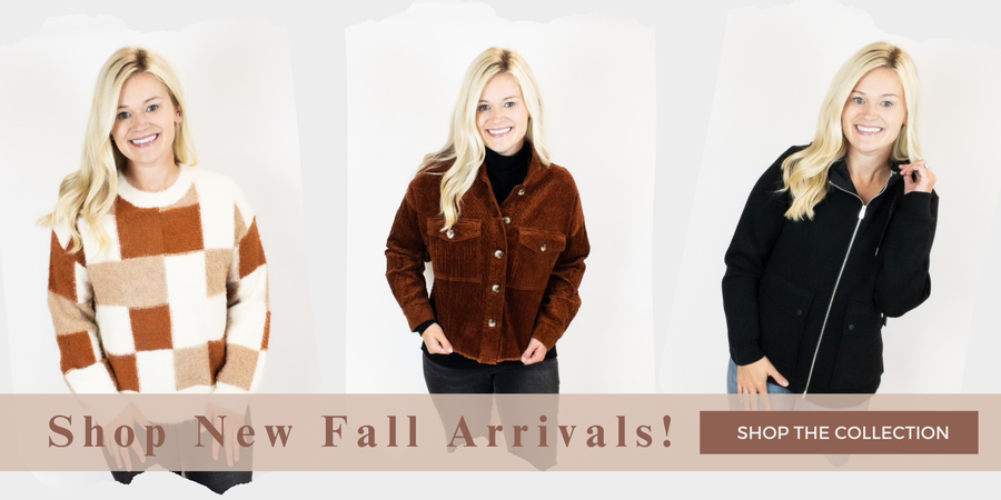 Shop new fall arrivals now.