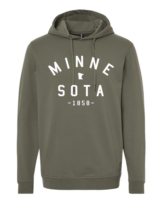 MN Olive Hoodie