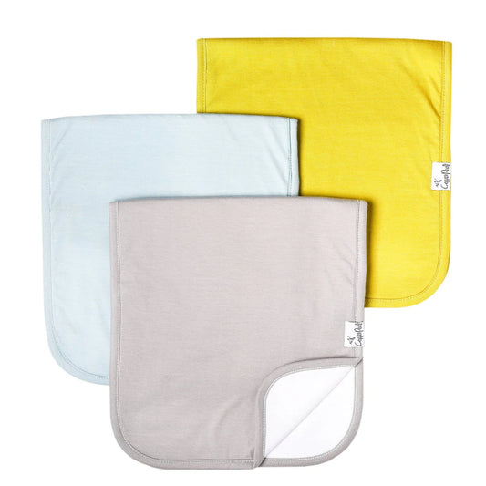 Stone Burp Cloth Set