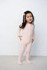 Rosie Ribbed Zipper Footie