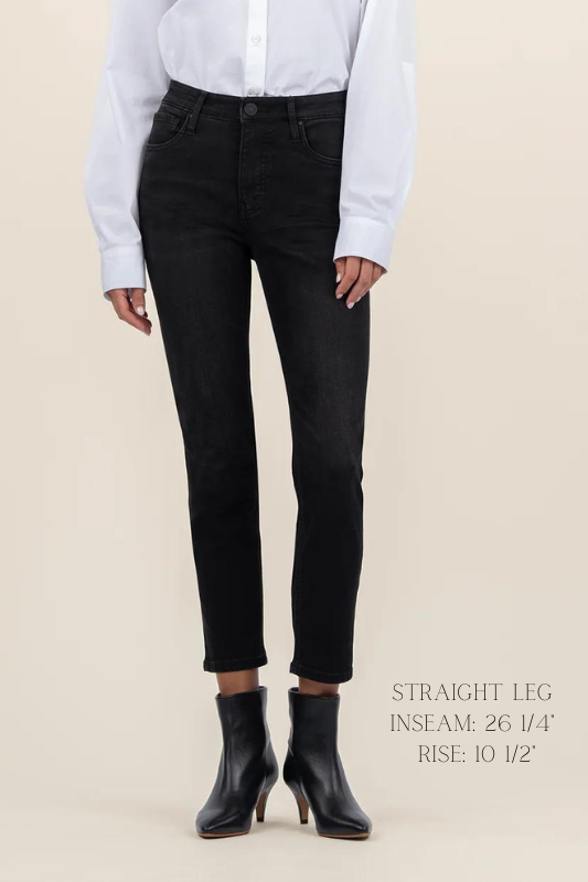 KUT From The Kloth Black Rachel High Rise Jean