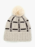 Plaid Pattern Beanie
