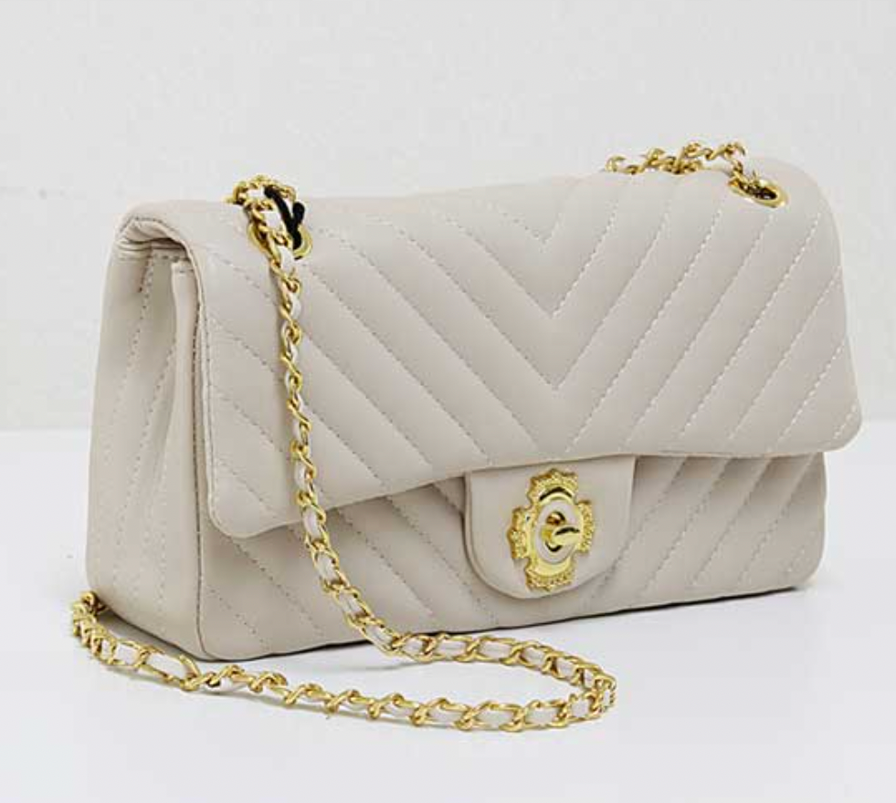 Chelcy Quilted Chain Purse