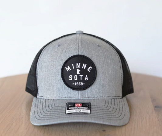 Grey MN Snapback