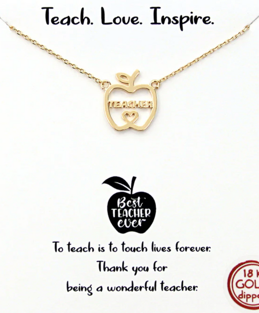 Teacher Necklace