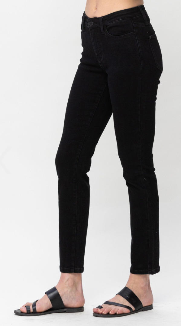 Judy Blue Black Slim Fit Jeans