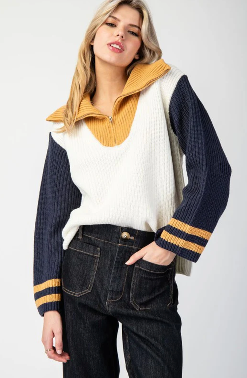 Storm Varsity Sweater