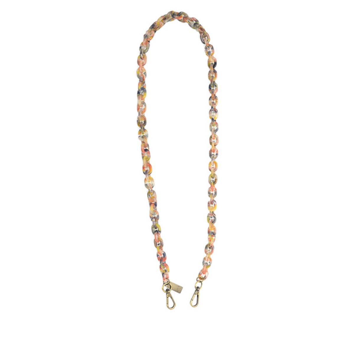 42" Multi Lucite Cable Chain Strap