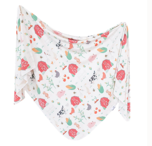 Farmstead Swaddle Blanket