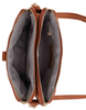 Coffee Woven Crossbody Purse