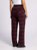 Homebody Burgundy Plaid Lounge Pant