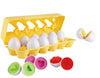 Shape Sorter Eggs 12pc Set